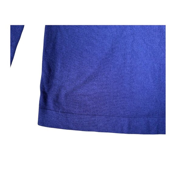 J.JILL eggplant 3 button wool blend cardigan size XL - Picture 6 of 9